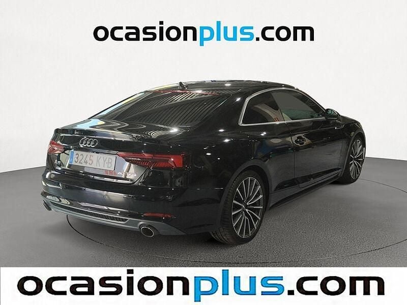 Usado Audi A5 S-Line 190 CV (139 kW) 2019 Negro Coupe