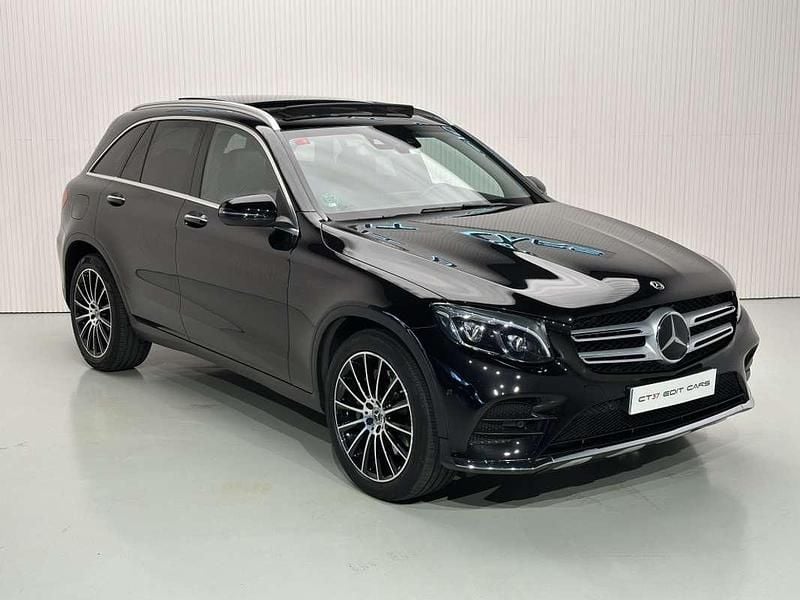 Negro Usado 2018 Mercedes GLC250 SUV | 33.900 € (Precio justo) - Imagen 1/4