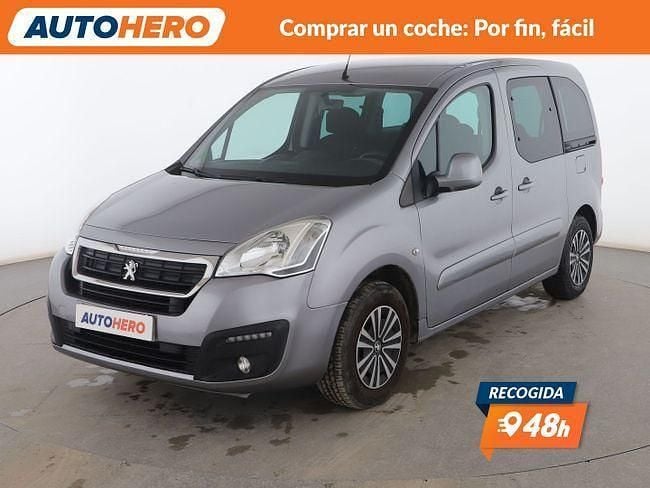 Usado Peugeot Partner Active 100 CV (73 kW) 2017 Gris Monovolumen