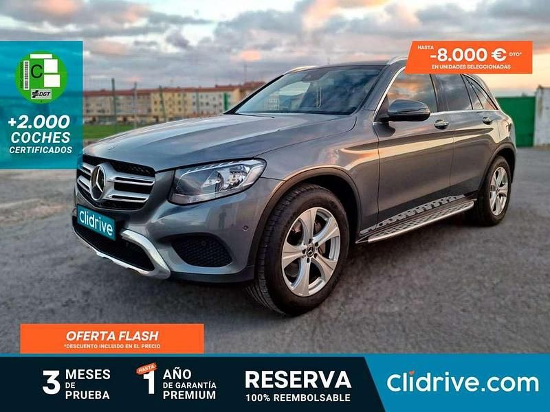 Gris Usado 2018 Mercedes GLC250 SUV | 36.390 € (Caro) - Imagen 1/3