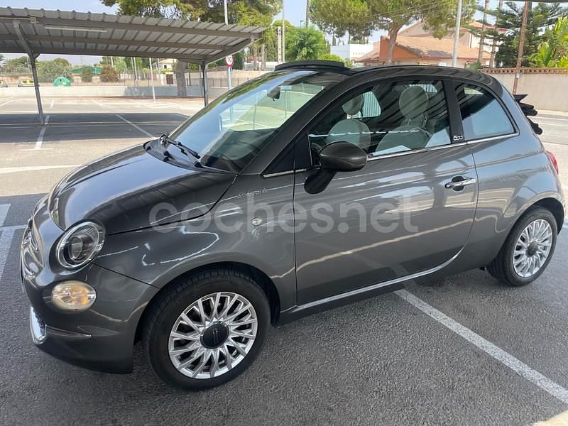 Gris / plata Usado 2022 Fiat 500C Dolcevita Descapotable | 14.500 € (Precio justo) - Imagen 1/4