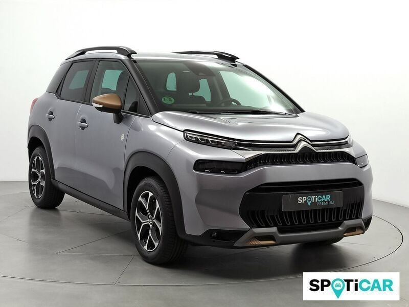 Gris Usado 2023 Citroën C3 Aircross PureTech SUV | 14.950 € (Precio justo) - Imagen 1/4