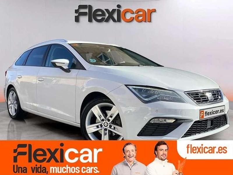 Blanco Usado 2018 Seat Leon ST FR Familiar | 10.990 € (Buen precio) - Imagen 1/4