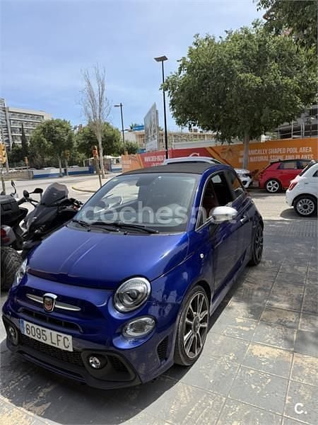 Azul Usado 2020 Abarth 595C Turismo Descapotable | 21.500 € (Un poco caro) - Imagen 1/4