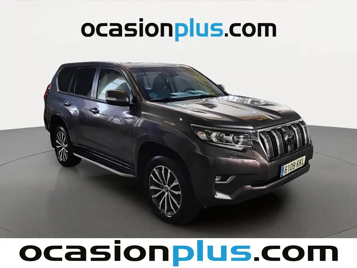 Usado Toyota Land Cruiser 177 CV (130 kW) 2018 Gris SUV