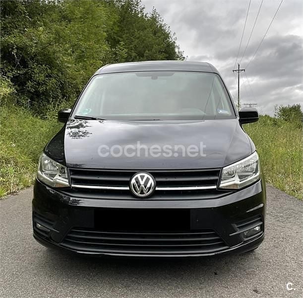 Negro Usado 2018 VW Caddy Trendline Monovolumen | 13.500 € (Un poco caro) - Imagen 1/4