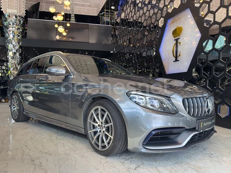 Gris / plata Usado 2021 Mercedes C63 AMG Familiar | 58.000 € (Super precio) - Imagen 1/4