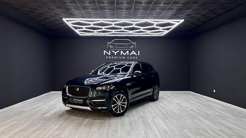 Verde Usado 2018 Jaguar F-Pace R-Sport SUV | 23.495 € (Precio justo) - Imagen 1/4