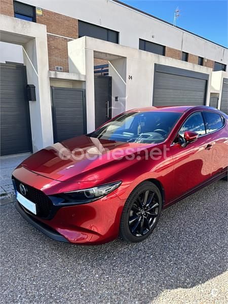 Usado Mazda 3 186 CV (136 kW) 2021 Rojo Berlina