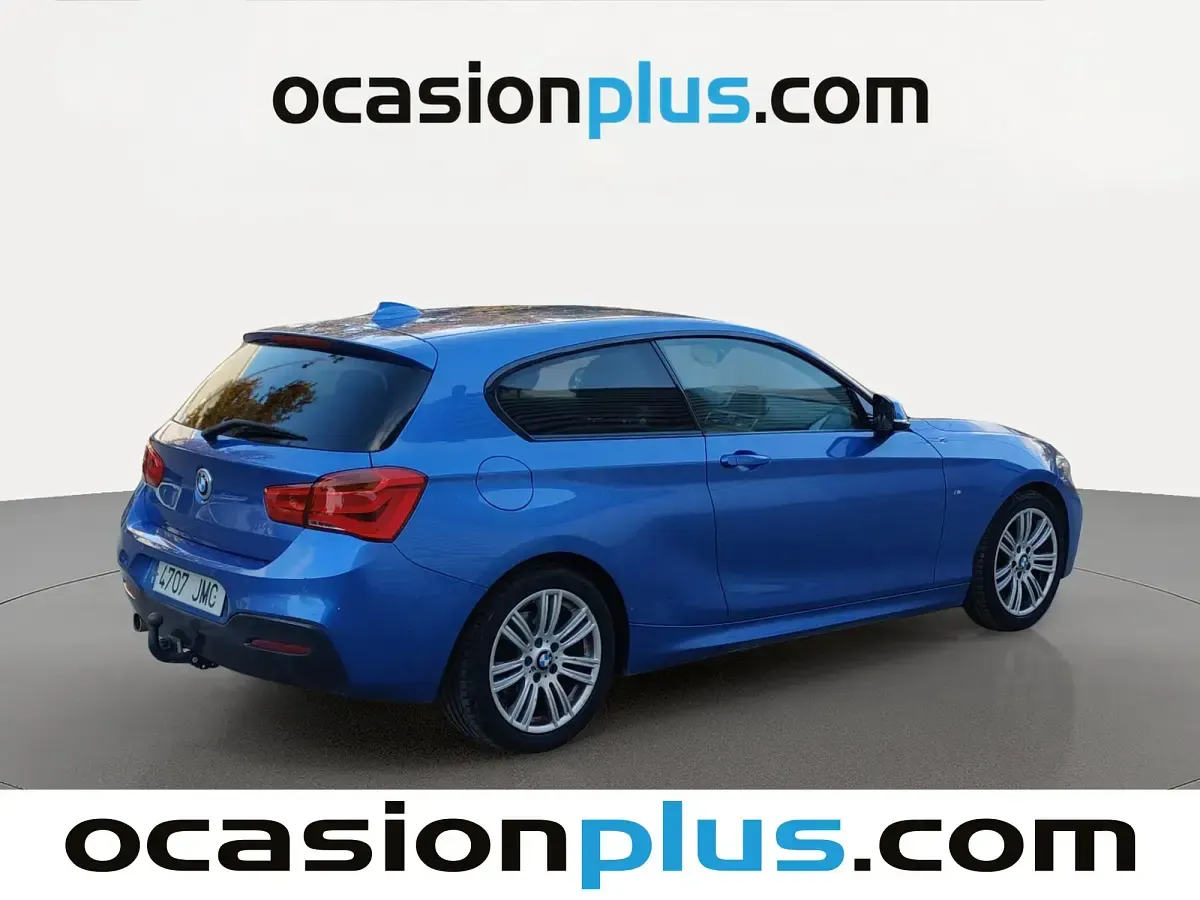 Usado BMW 116 116 CV (85 kW) 2016 Azul Utilitario