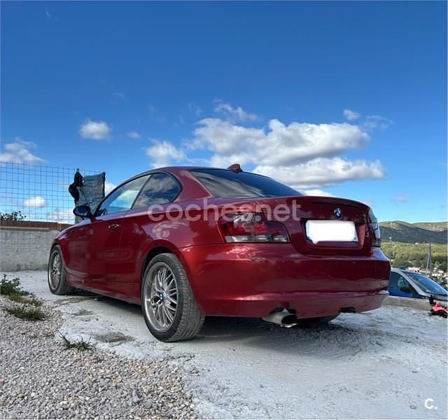 Usado BMW 120 Coupé 177 CV (130 kW) 2008 Granate Coupe