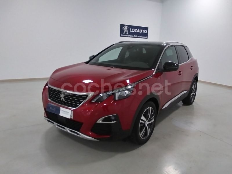 Granate Usado 2018 Peugeot 3008 GT-line SUV | 21.800 € - Imagen 1/4