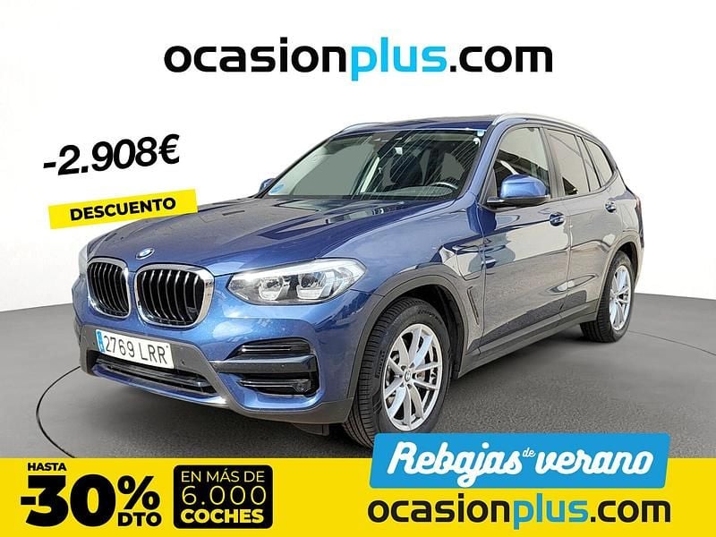 Azul Usado 2021 BMW X3 SUV | 31.990 € (Buen precio) - Imagen 1/4