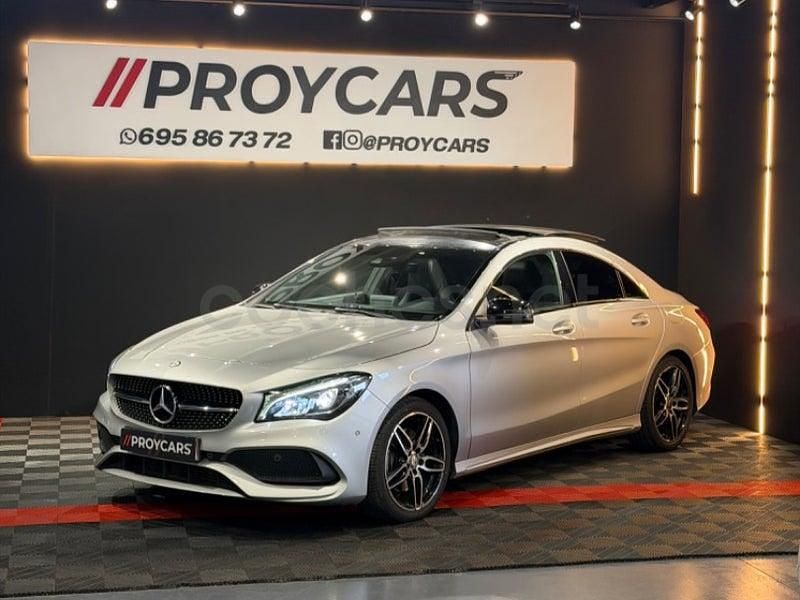 Usado Mercedes CLA220 170 CV (125 kW) 2018 Gris / plata Berlina