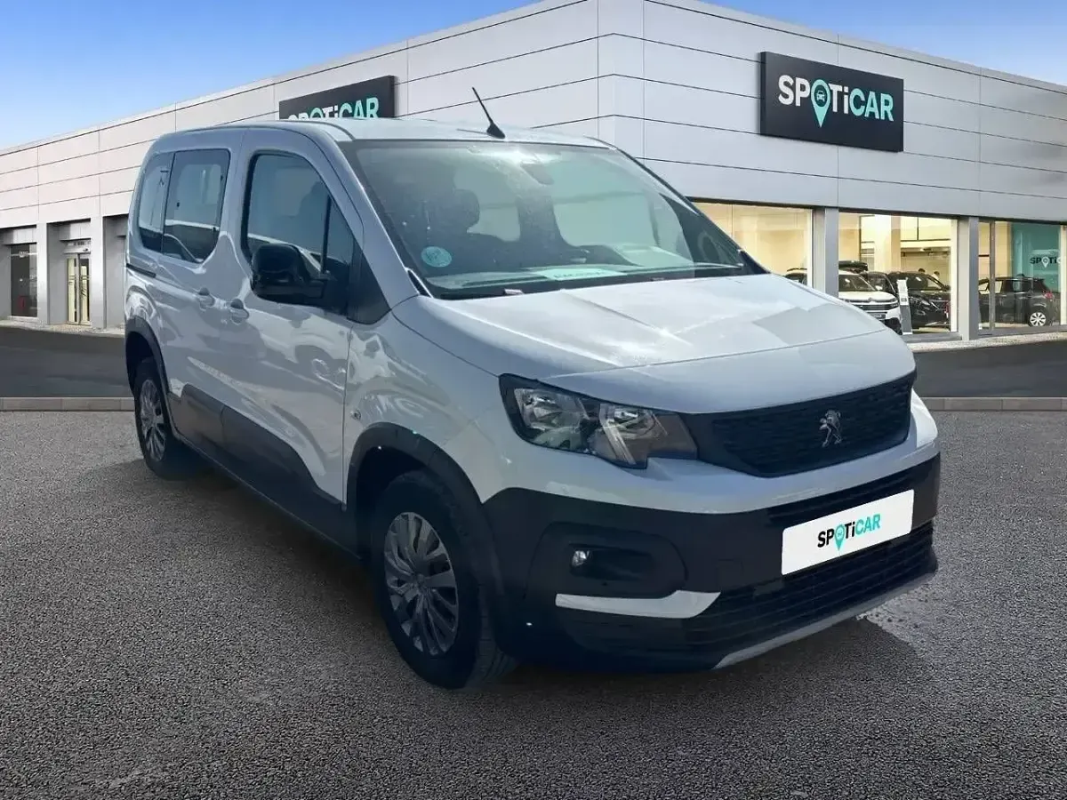 Brugt Peugeot Rifter Business-Line 100 HK (73 kW) 2023 Hvid MPV