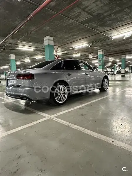 Begagnad Audi A6 S-Line 190 HK (139 kW) 2018 Grå Sedan
