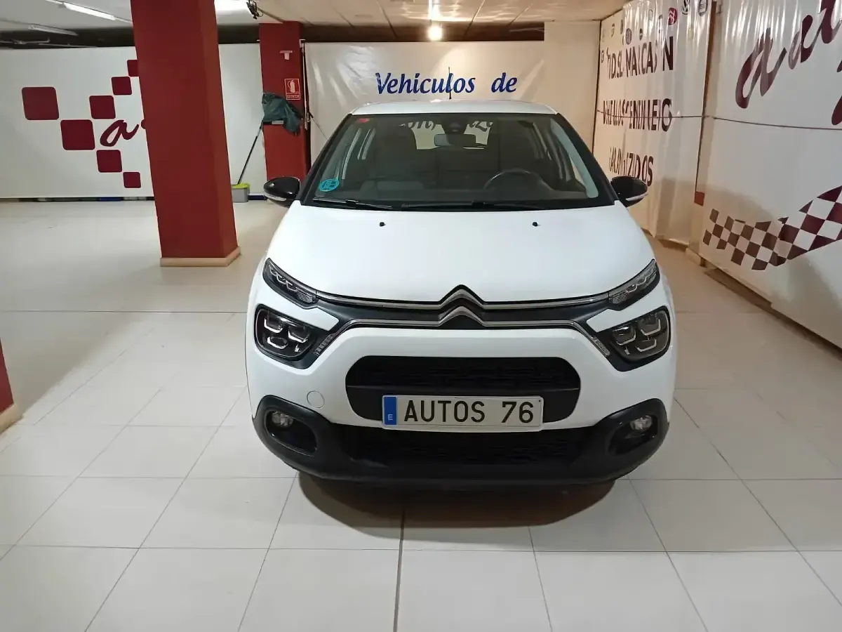 Usado Citroën C3 Feel 100 CV (73 kW) 2021 Blanco Utilitario