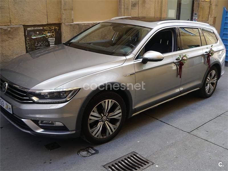 Usado VW Passat Alltrack 190 CV (139 kW) 2015 Gris / plata Familiar