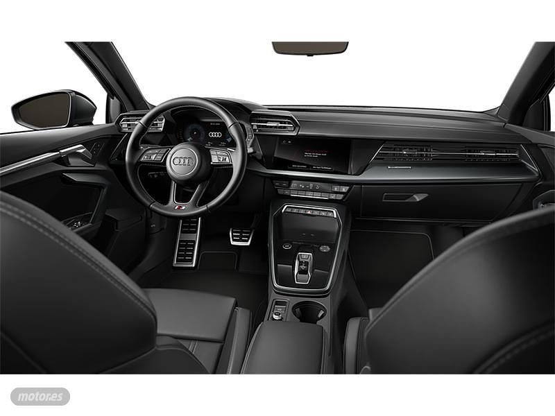 Usado Audi A3 150 CV (110 kW) 2025 Negro Berlina