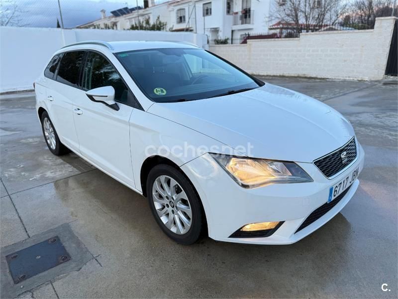 Blanco Usado 2014 Seat Leon ST Style Familiar | 6990 € (Buen precio) - Imagen 1/4