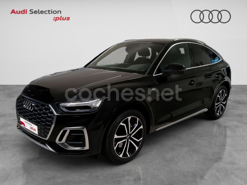 Negro Usado 2021 Audi Q5 Sportback S-Line SUV | 40.900 € (Precio justo) - Imagen 1/4