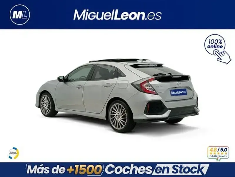 Usado Honda Civic Executive 120 CV (88 kW) 2019 Gris / plata Berlina