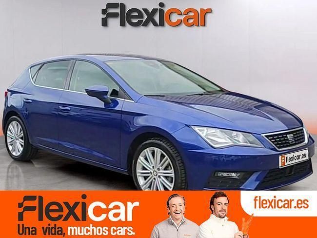 Usado Seat Leon XCELLENCE 150 CV (110 kW) 2020 Azul Berlina