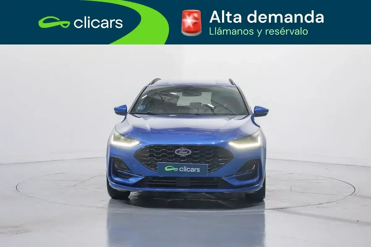 Usado Ford Focus ST-Line 125 CV (91 kW) 2024 Azul Familiar