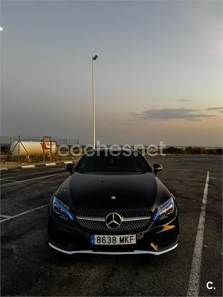 Azul Usado 2017 Mercedes C220 AMG line Coupe | 23.500 € (Precio justo) - Imagen 1/4