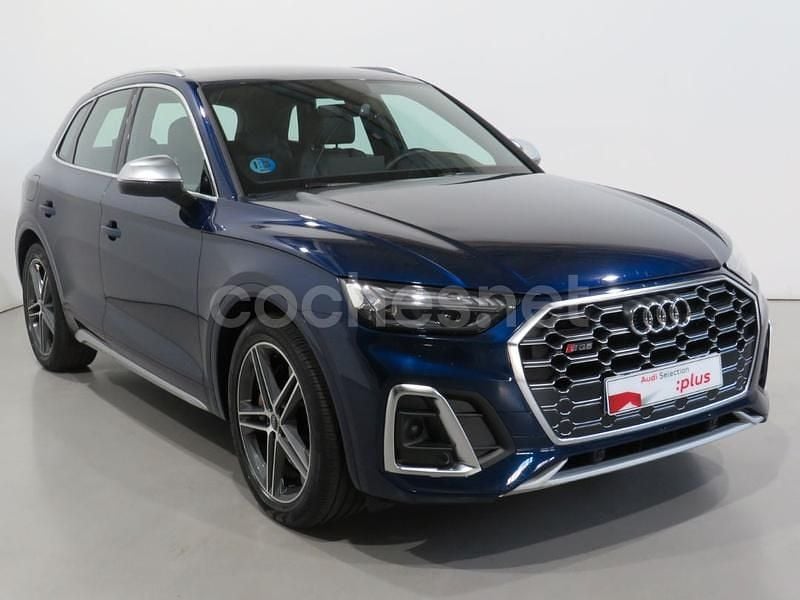 Usado Audi SQ5 341 CV (250 kW) 2021 Azul SUV