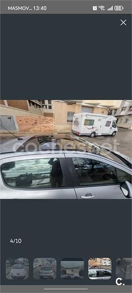 Usado Peugeot 308 Premium 112 CV (82 kW) 2009 Gris / plata Berlina