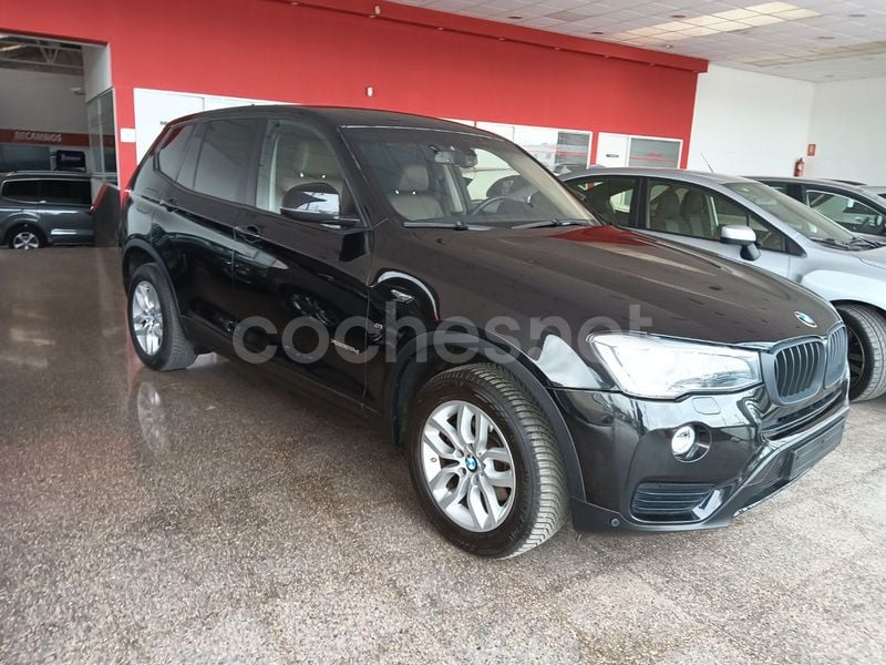 Negro Usado 2015 BMW X3 SUV | 19.900 € (Buen precio) - Imagen 1/4