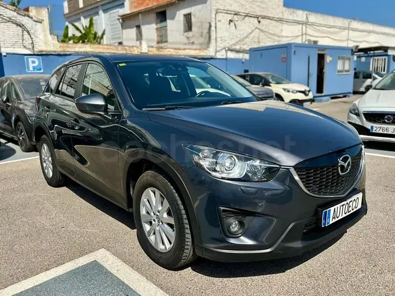 Usado Mazda CX-5 Style 150 CV (110 kW) 2014 Gris / plata SUV