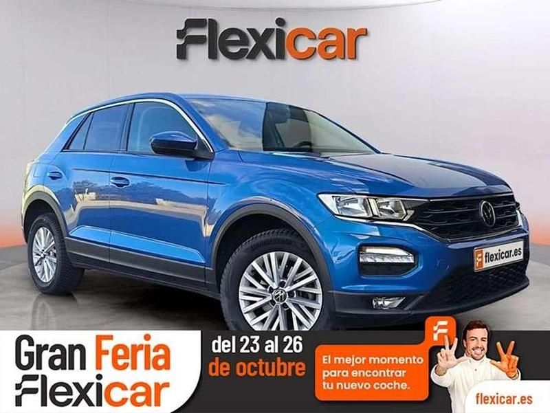 Azul Usado 2021 VW T-Roc Advance SUV | 16.970 € (Precio justo) - Imagen 1/4