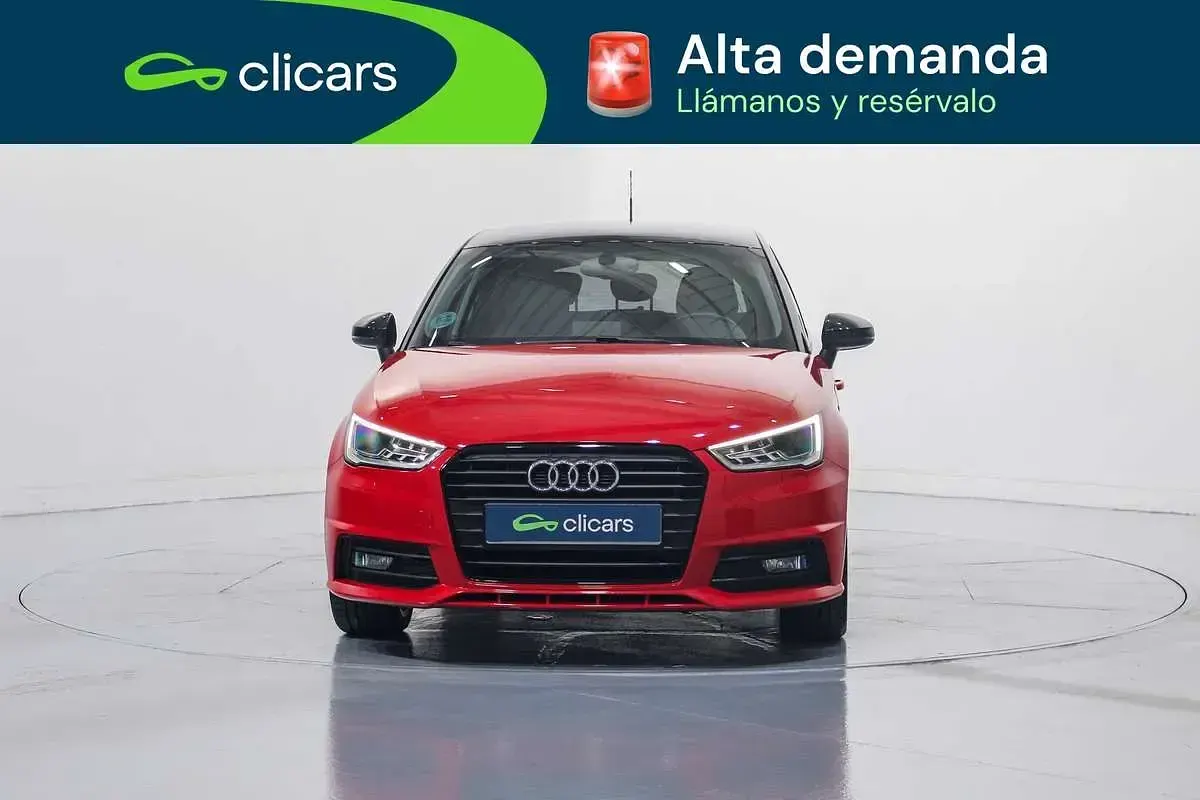 Usado Audi A1 95 CV (69 kW) 2017 Rojo Utilitario