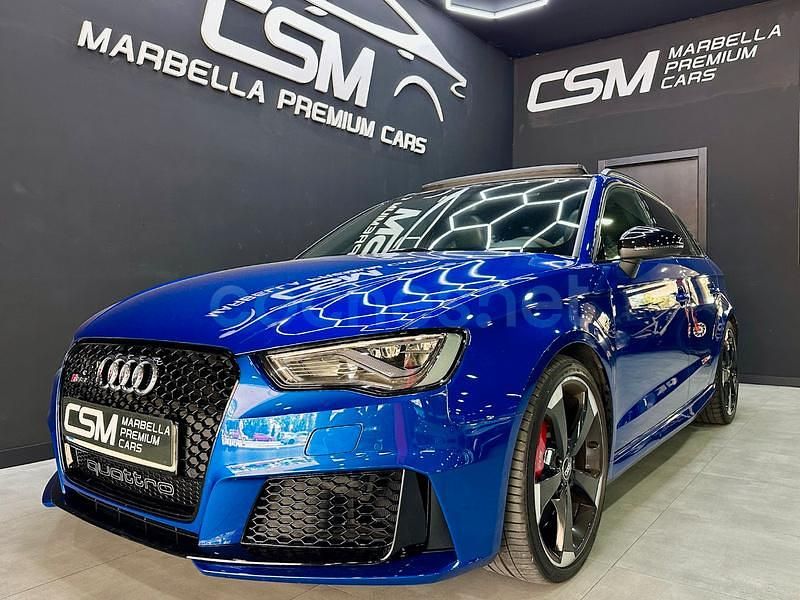 Azul Usado 2016 Audi RS3 Premium Utilitario | 37.990 € (Precio justo) - Imagen 1/4