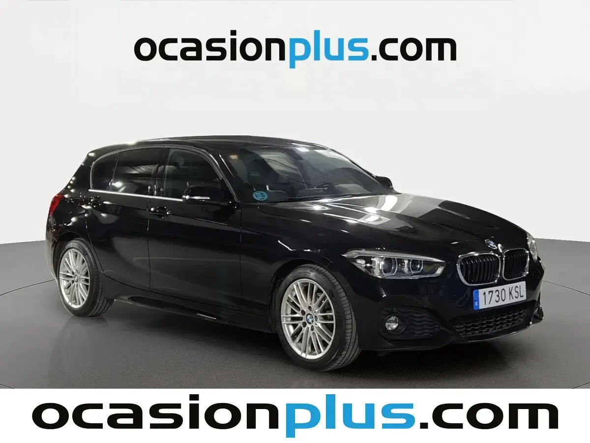 Usado BMW 118 150 CV (110 kW) 2018 Negro Utilitario