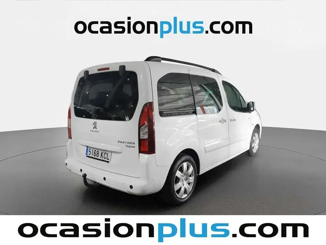 Usado Peugeot TePee Style 120 CV (88 kW) 2017 Blanco Van