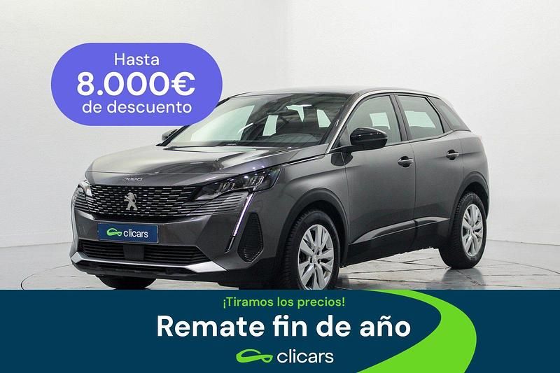 Gris / plata Usado 2021 Peugeot 3008 Active SUV | 15.990 € (Buen precio) - Imagen 1/4