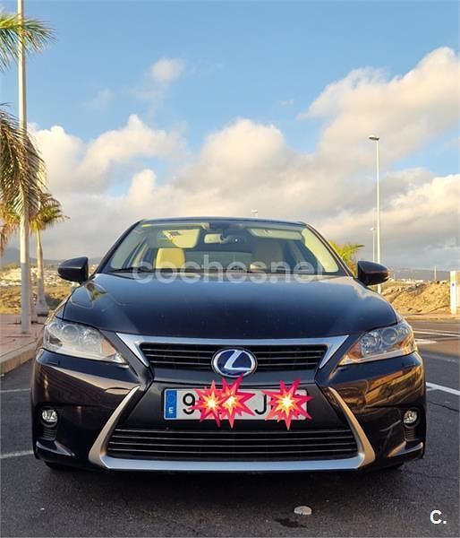 Negro Usado 2015 Lexus CT200h Luxury Line Berlina | 13.999 € (Precio justo) - Imagen 1/4