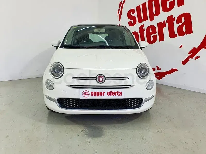 Usado Fiat 500 Lounge 69 CV (50 kW) 2017 Blanco Berlina