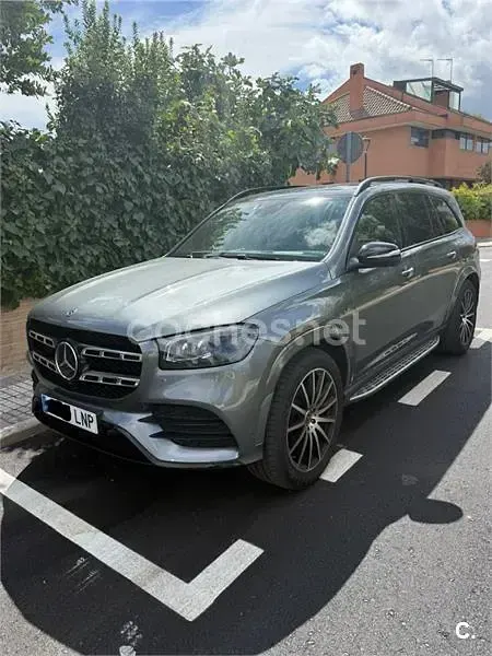 Usado Mercedes GLS580 489 CV (359 kW) 2021 Gris / plata SUV