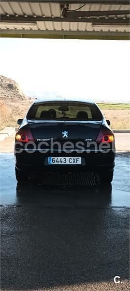 Usado Peugeot 407 Sport 136 CV (100 kW) 2004 Negro Berlina