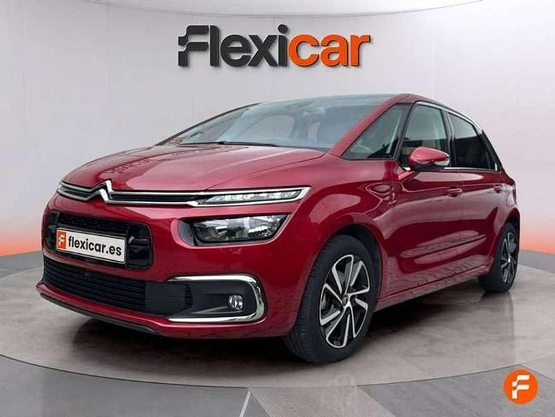 Usado Citroën C4 Live 131 CV (96 kW) 2018 Rojo Monovolumen