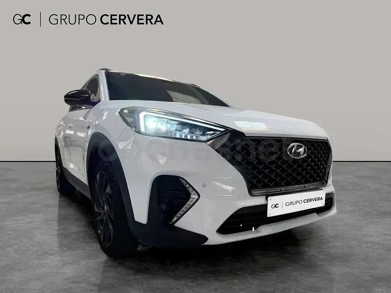 Usado Hyundai Tucson N Line 185 CV (136 kW) 2019 Blanco SUV
