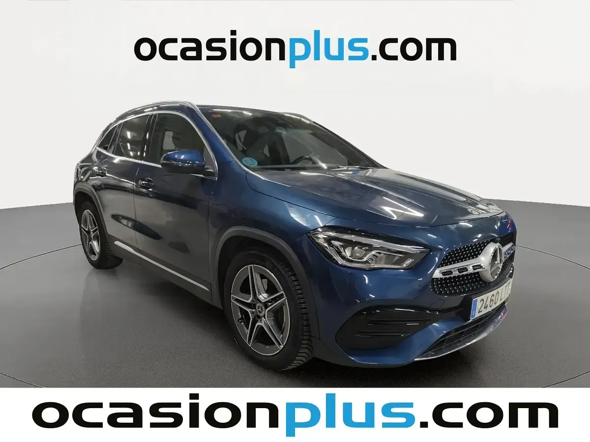 Usado Mercedes GLA180 136 CV (100 kW) 2021 Azul SUV