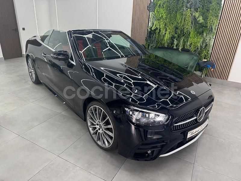 Negro Usado 2021 Mercedes E400 Descapotable | 65.900 € - Imagen 1/4