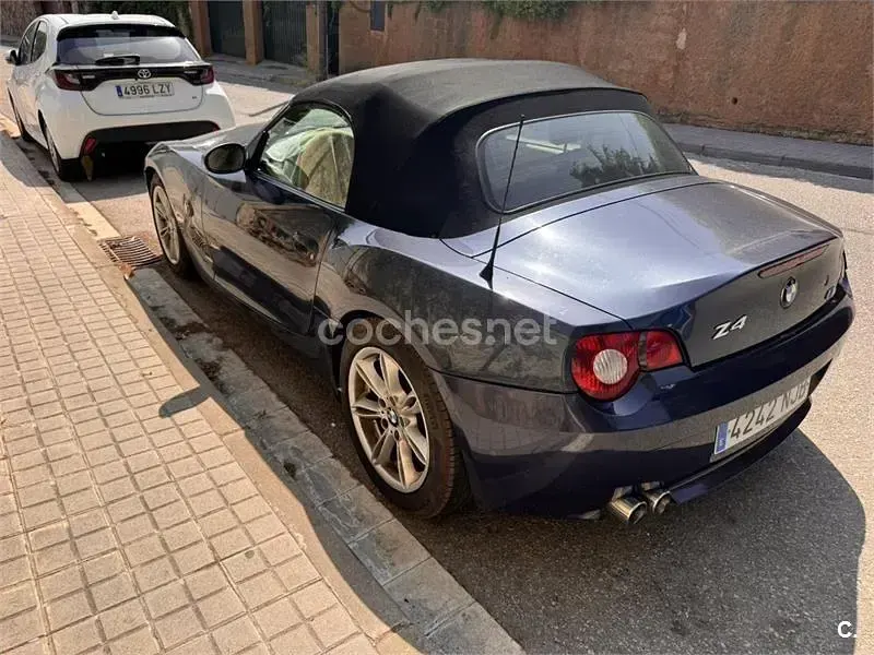 Usado BMW Z4 170 CV (125 kW) 2005 Gris / plata Descapotable
