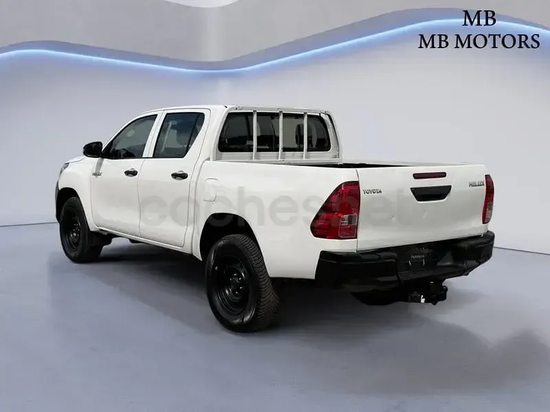 Usado Toyota HiLux 150 CV (110 kW) 2018 Blanco Pickup/Camioneta