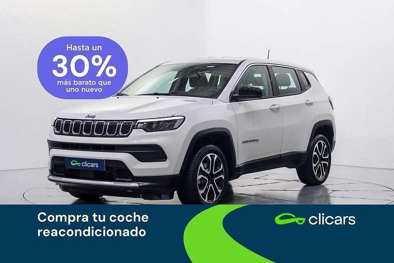 Blanco Usado 2024 Jeep Compass Altitude SUV | 22.690 € (Buen precio) - Imagen 1/4
